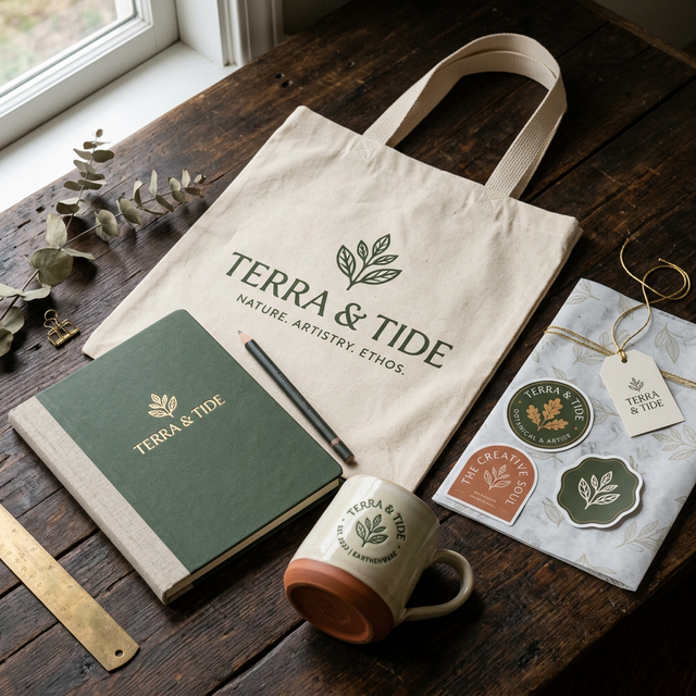 Branding Completo – merch y aplicaciones